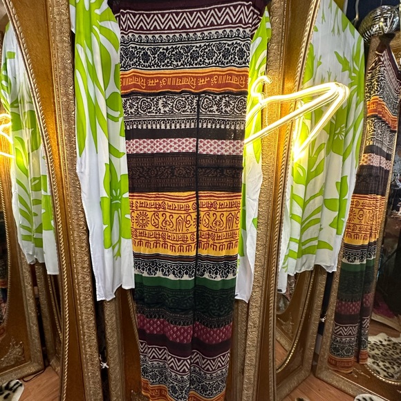 Sold- Jean Paul Gaultier skirt w/ tribal tattoo print - S/M - Picture 2 of 11